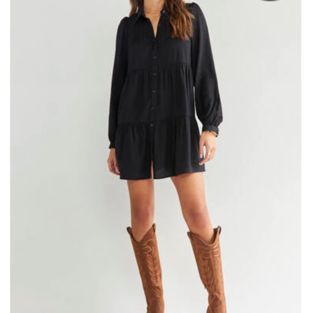 Francesca’s Tiered Mini Dress